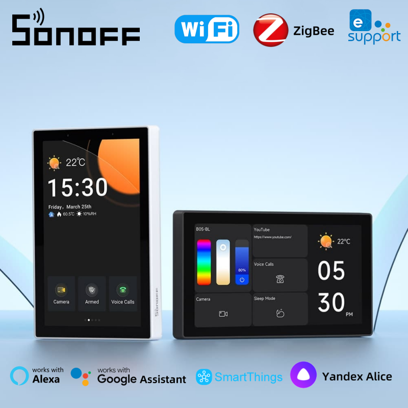 SONOFF NSPanel Pro 120/86 タイプスマートホームコントロールパネルスマート Thermostst 消費電力 DIY スイッチすべての Sonoff デバイスをサポート