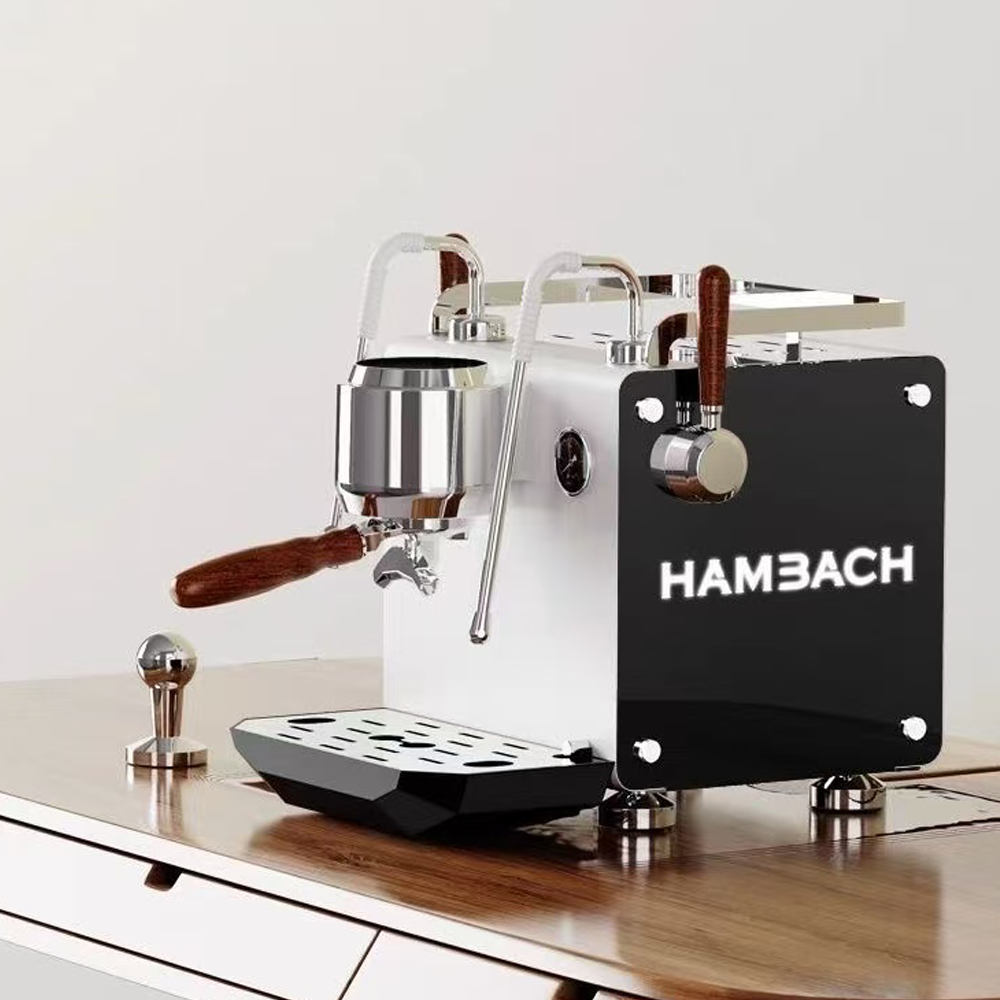 Hambach DR7105 Rotary Pump Coffee Machine Home/commercial Espresso Coffee Maker 0.5L+ 1L Boliers PID Temperture Control Connect