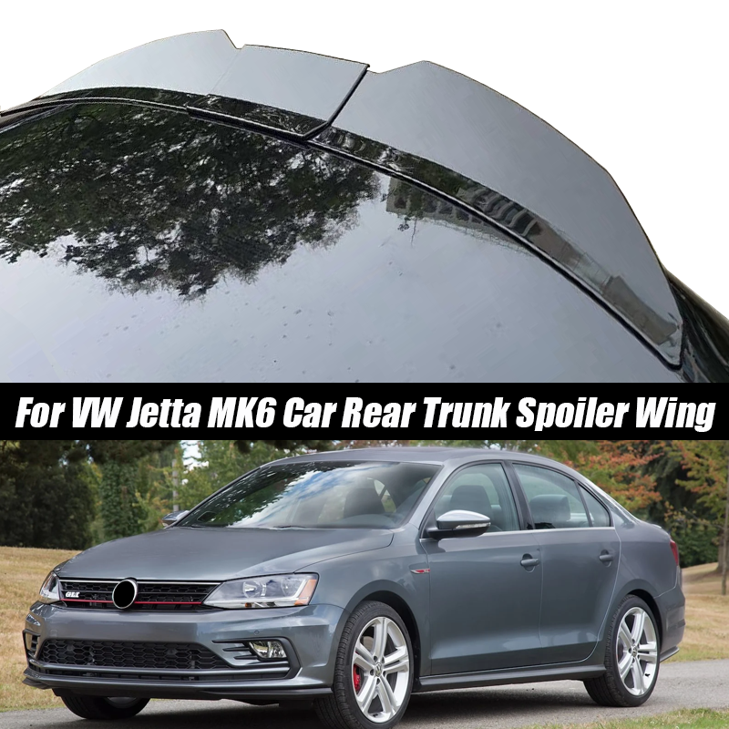 フォルクスワーゲン VW アクセサリージェッタ Mk6 Arteon Bora Lamando パサート B8 B9 CC Virtus 車のリアブーツトランクスポイラーリップウィングカモノハシ