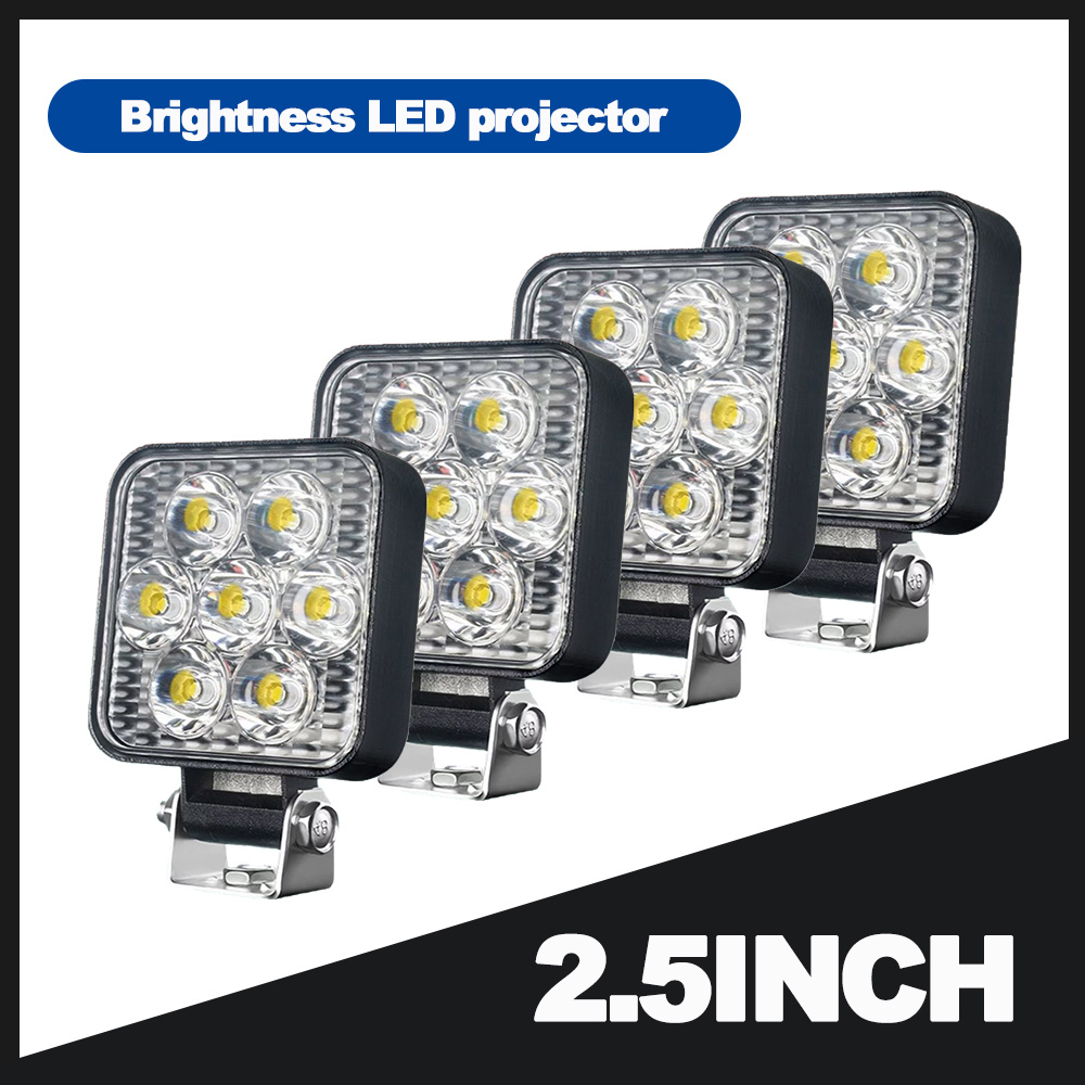 12V 24V 補助ワークライトライト 7SMD ジープトラック車 SUV ATV Barra LED ヘッドライト 4X4 オートバイオフロード Barra スポットライト