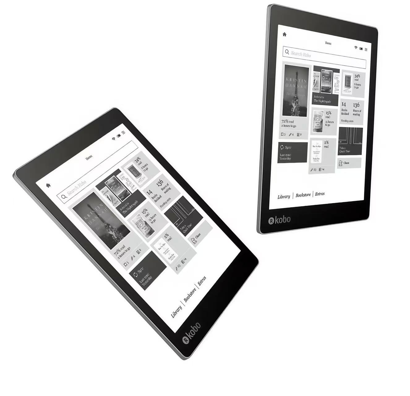 中古 KOBO Aura One 300PPI 電子リーダー 1872x1404 HD Carta E インクスクリーン 8GB ストレージ防水電子ブック N709 電子書籍リーダーフロントライト