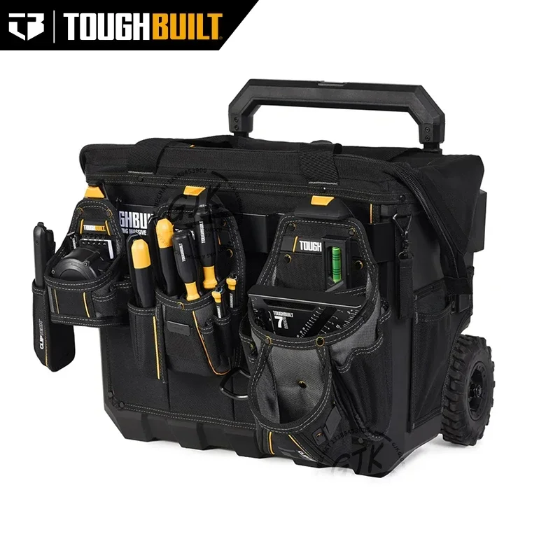 TB-CT-61-22 TOUGHBUILT XX-Large ローリング巨大口バッグ多機能防水プッシュプルツールキット