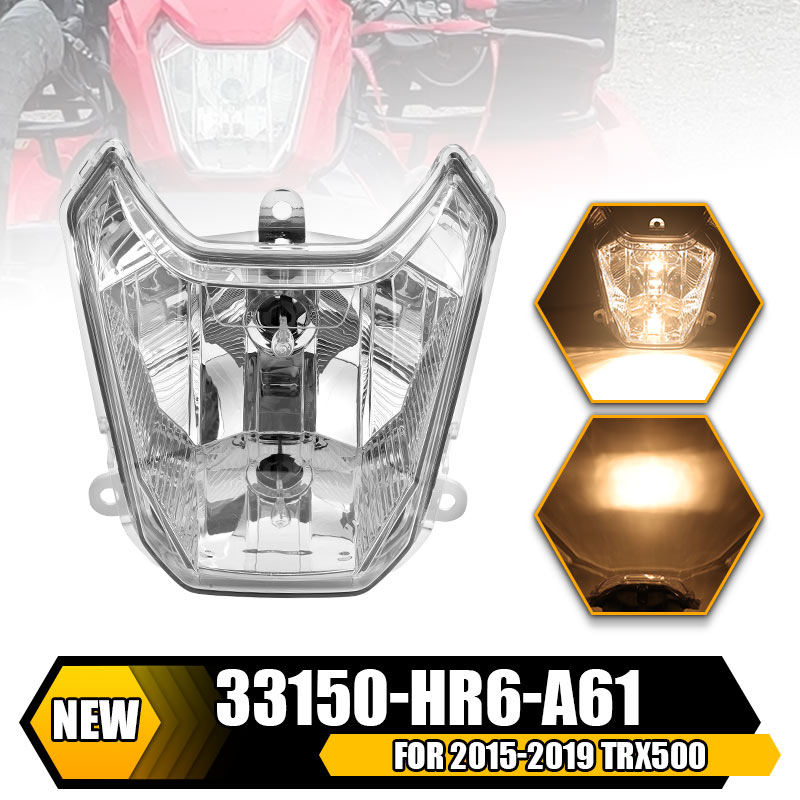 オートバイのヘッドライト職長ルビコン TRX500 2015-2019 TRX520 2020-2025 フロントヘッドライトアセンブリヘッドランプ OE 33150-HR6-A61