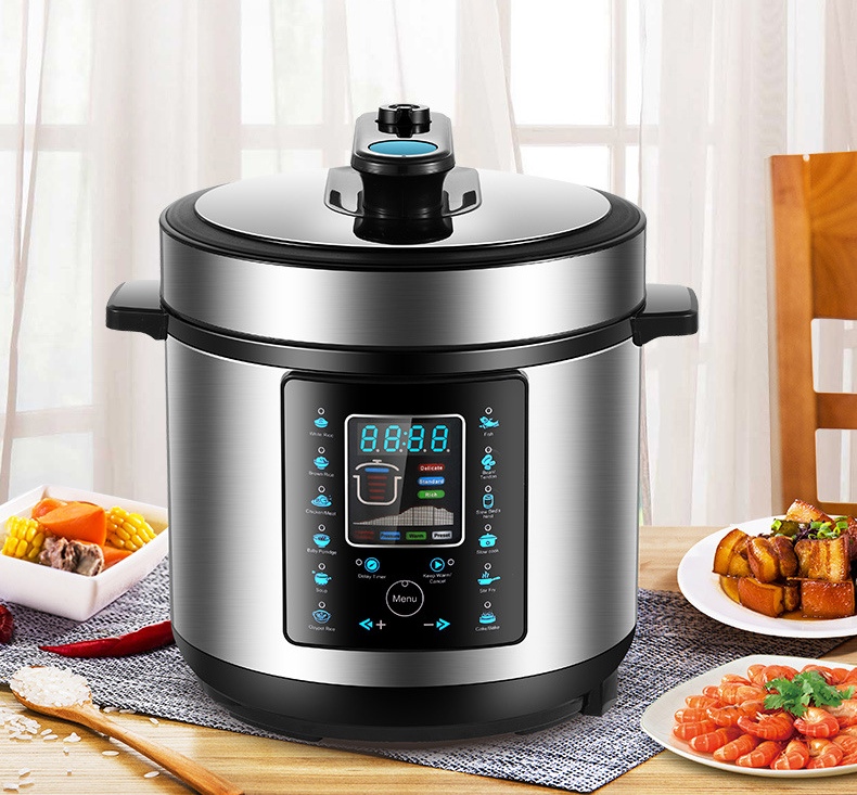 キッチンロボット高品質カスタマイズされた 10-in-1 電気ポットデュオ圧力鍋レストラン用多機能大型炊飯器