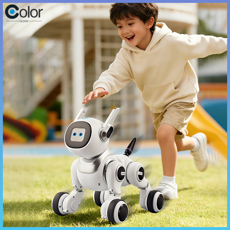 Ai Rc ロボット犬音声起動アプリ制御バイオニックインテリジェント教育インタラクティブ玩具男の子子供屋内遊び