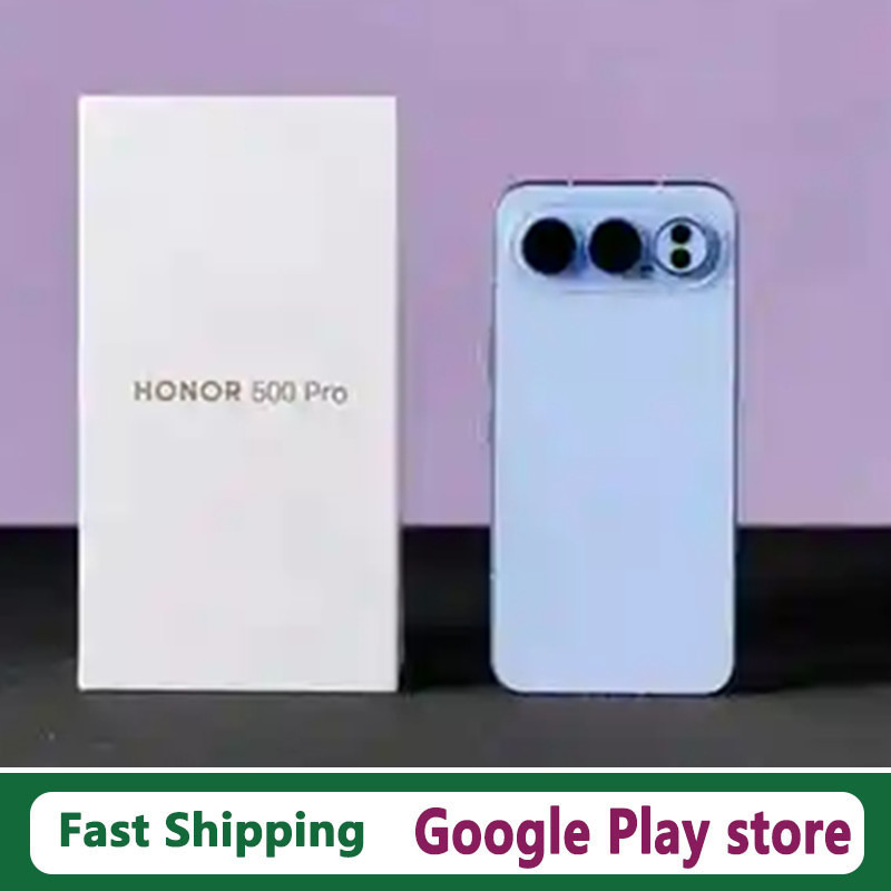 DHL 高速配信 Honor 500 Pro 携帯電話 8000mAh ワイヤレス充電 Snapdragon 8 エリート 200.0MP カメラ 6.55 "AMOLED IP69 OTA