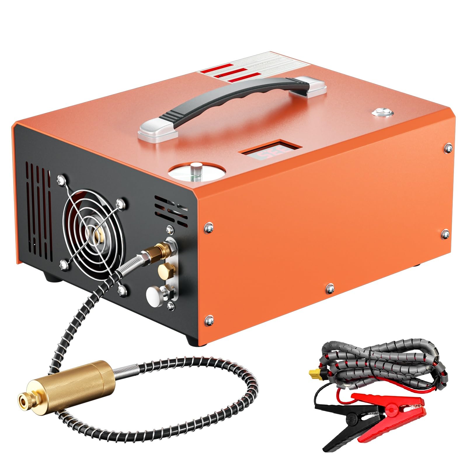 PCP エアコンプレッサー 4500PSI ポータブル PCP エアガンコンプレッサー オートストップ オイルフリーポンプ エアライフル スキューバ ダイビング ボトル用