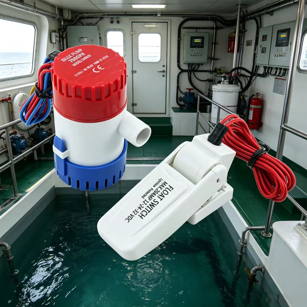 500gph 1100gph 750gph 12V DC ビルジポンプ フロートスイッチ ミニ水中ウォーターポンプ ボート 水上飛行機 モーター ホーム ハウスボートで使用