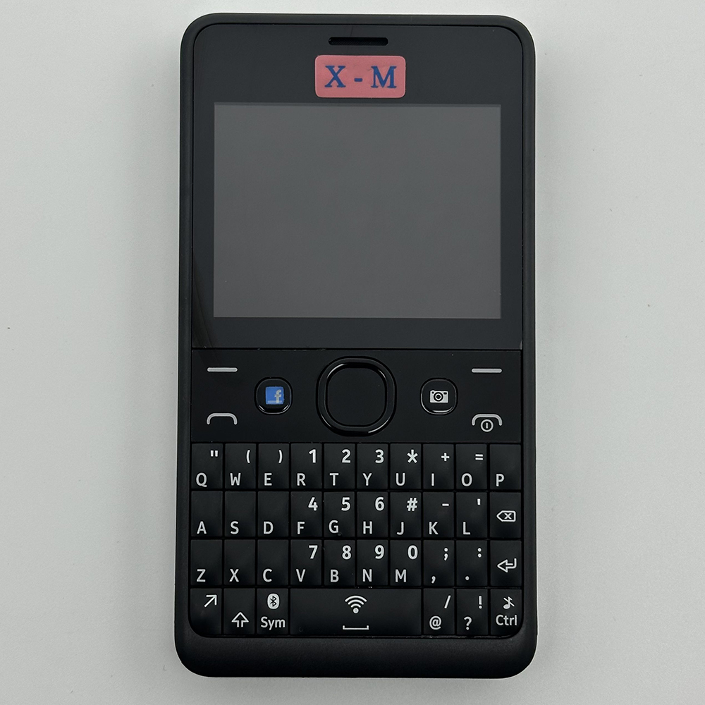 オリジナル Asha 210 デュアル Sim モバイル携帯電話 QWERTY キーボード Bluetooth GSM 2G ロック解除携帯電話。2013 年製