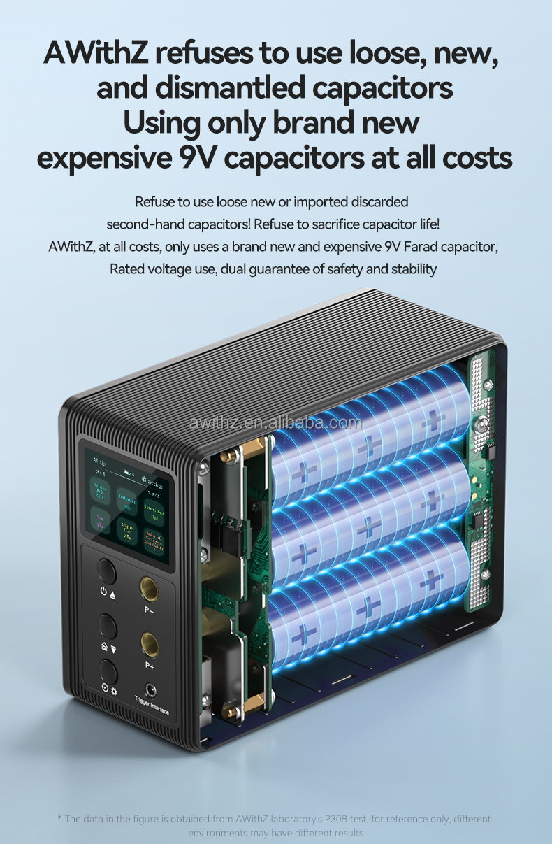 2026nia 新 Awithz ミニスポット溶接機 80 レベル調整可能な LCE スクリーン 1.0 ミリメートル 15A 充電速度予熱 1-10 溶接タイプ