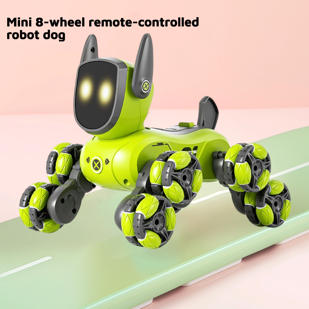 LEDライト付きRCロボット犬おもちゃ