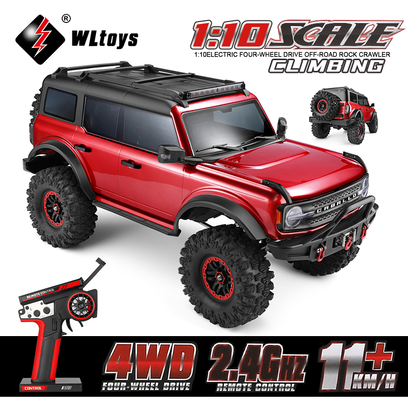 WLtoys 104020 1/10 プロフェッショナル RC カーオフロード 4x4 2.4G 4WD リモートコントロールクライミングカー 45 分アップグレードバージョン大人の子供のおもちゃ