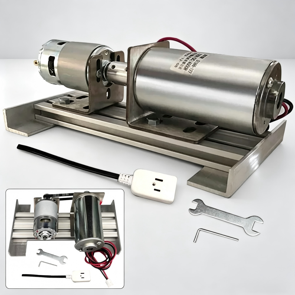 220V DC 永久磁石ブラシレス発電機 - ダブルベアリングミュート 775 モーターミニ DIY 高電圧充電式発電機