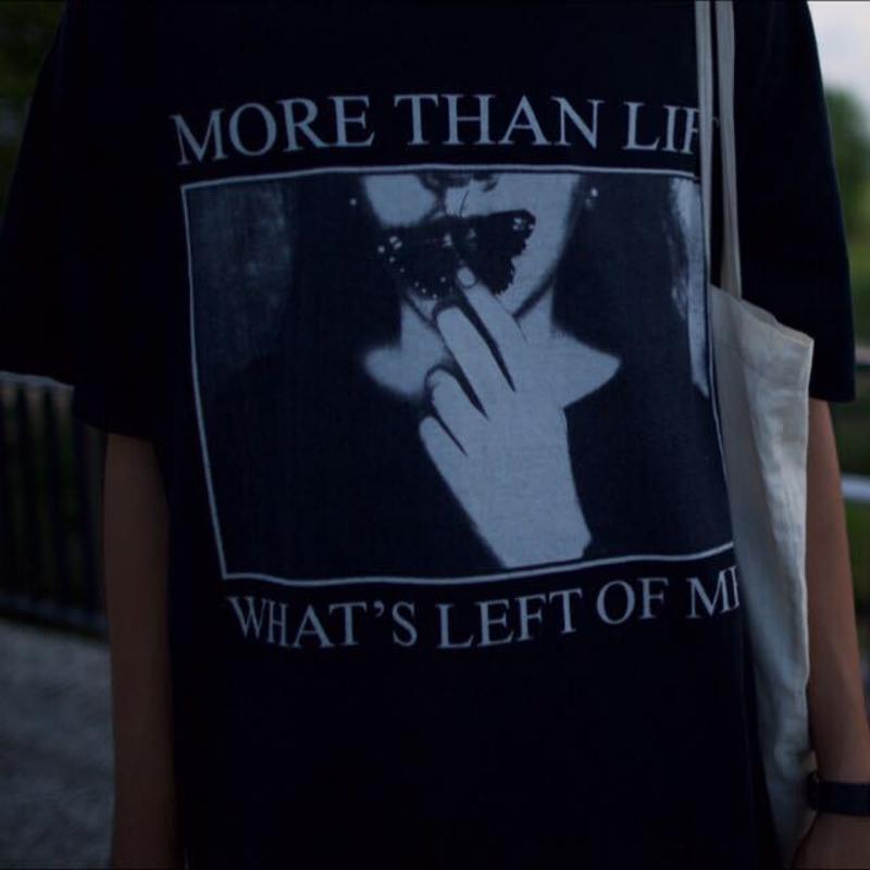 セール More Than Life What's Left Of Me 復刻シャツ