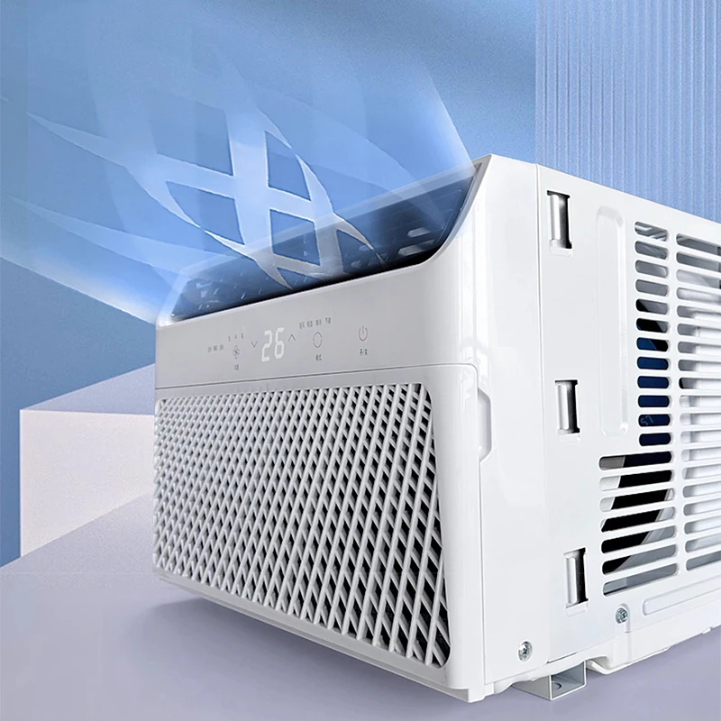 1500W スマートインバーターエアコンウィンドウユニット加熱除湿機能付きウィンドウエアコン