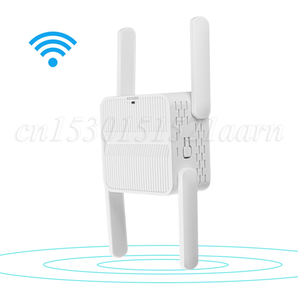 WiFi 6 リピーターエクステンダー 1500Mbps WiFi エクステンダー信号ブースター 4*2dbi アンテナ WiFi 6 レンジエクステンダー長距離ネットワーク簡単セット