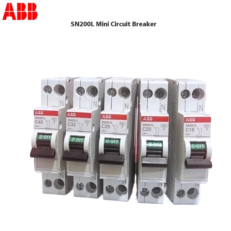 ABB One AC サーキットブレーカー SN201L、6A 10A 16A 20A 25A 32A 40A 転送スイッチ、スマートホーム