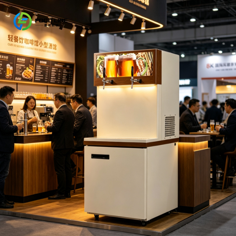 カスタマイズされたビール Kegerator 空冷ビール Kegerator ディスペンサー ドラフト ビール マシン ホーム バー レストラン パブ用