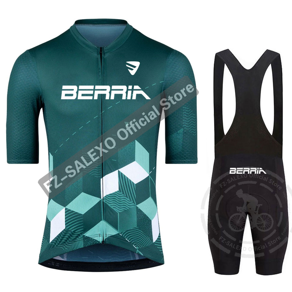 BERRIA 夏サイクリングジャージセット 2026 半袖男性サイクリング服バイク制服 MTB 服自転車ウェア Ropa Ciclismo