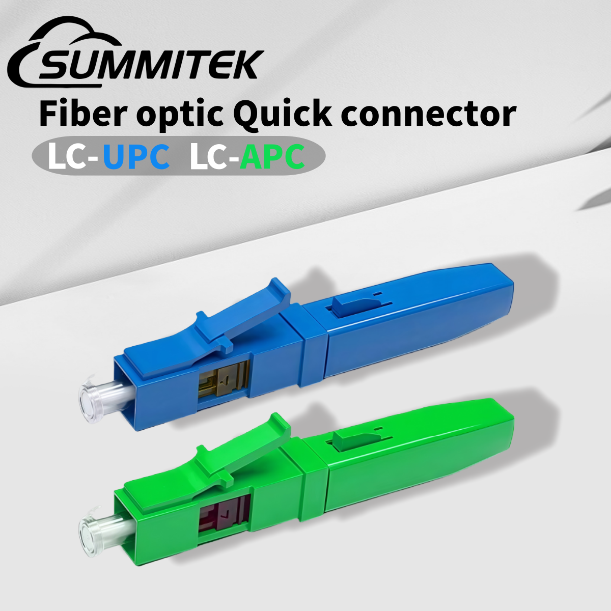 SUMMITEK 10-100 個 LC APC UPC 高速コネクタシングルモード光ファイバークイックコネクタ特別な 2.0*3.0 ミリメートル光ドロップケーブル