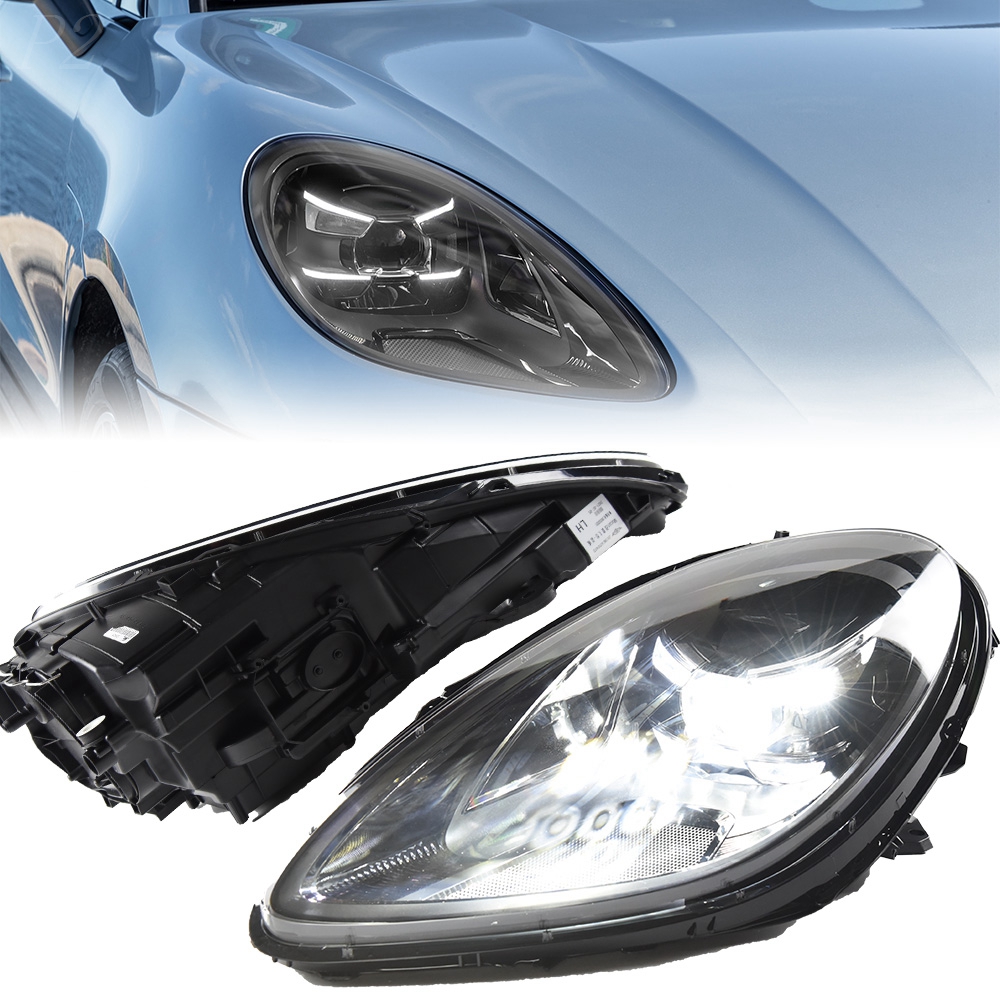 Headlight For Macan 2014-2019 95B Car автомобильные товары LED DRL Hella Xenon Lens Hella Hid H7 Porsche Macan Car Accessories