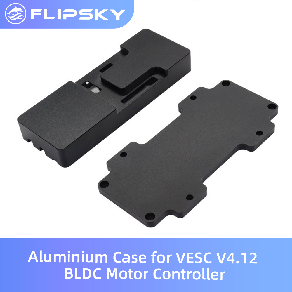 E-Ska8 アルミケース VESC V4.12 BLDC モーターコントローラー ESC ボード保護ケース Flipsky