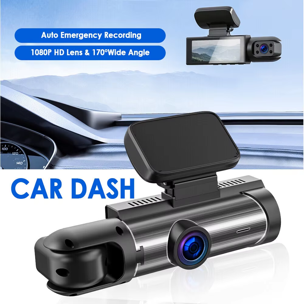 1080P HD WiFi ダッシュカム 車 DVR カメラビデオレコーダー用 自動ナイトビジョン WDR 音声制御 ワイヤレス 24H 駐車モード