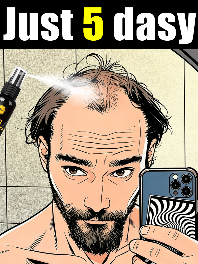 7日間使用すると、休眠していた毛包が目覚め、頭がより豊かになります。古い毛根に別れを告げます。