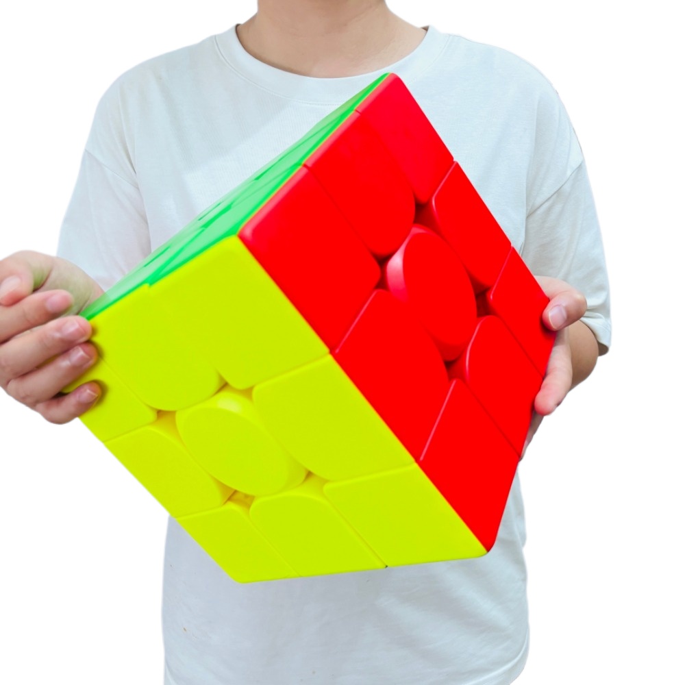 Giant Magic Cube QiYi Warrior Plus 3x3x3 Magic Cube 18.8cm 3x3 Cube Big Cube Speed Cube 3x3 Magic Cube Professional Cube