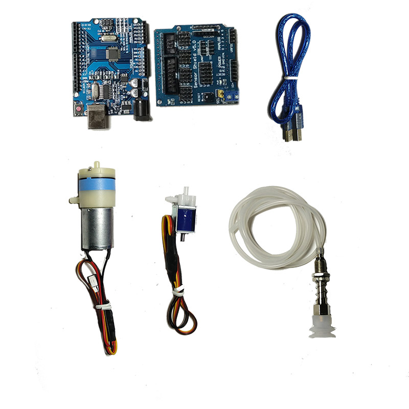 PWM 制御吸盤ポンプロボットアーム Arduino 用工業用真空吸盤 DIY キットマニピュレータ UNO プログラマブルロボット
