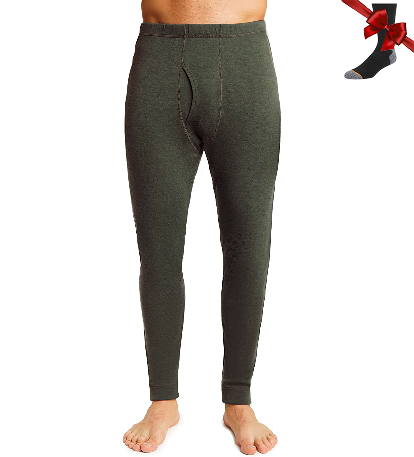 100% メリノウール男性ベースレイヤーボトムパンツメリノウールサーマル下着パンツレギンスロングジョンズ暖かいベースレイヤーボトムソックス