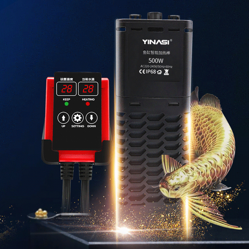水槽ヒーター 1200 ワット水族館温度コントローラー LED デジタルディスプレイ加熱ロッド定温アクセサリー