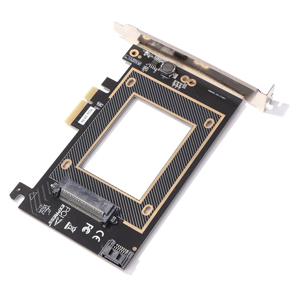 U.2 U2 SSD - PCI-e アダプター SFF8639 SFF 8639 SFF-8639 - PCIe PCI Express コンバーター コントローラー拡張カード アドオンカード