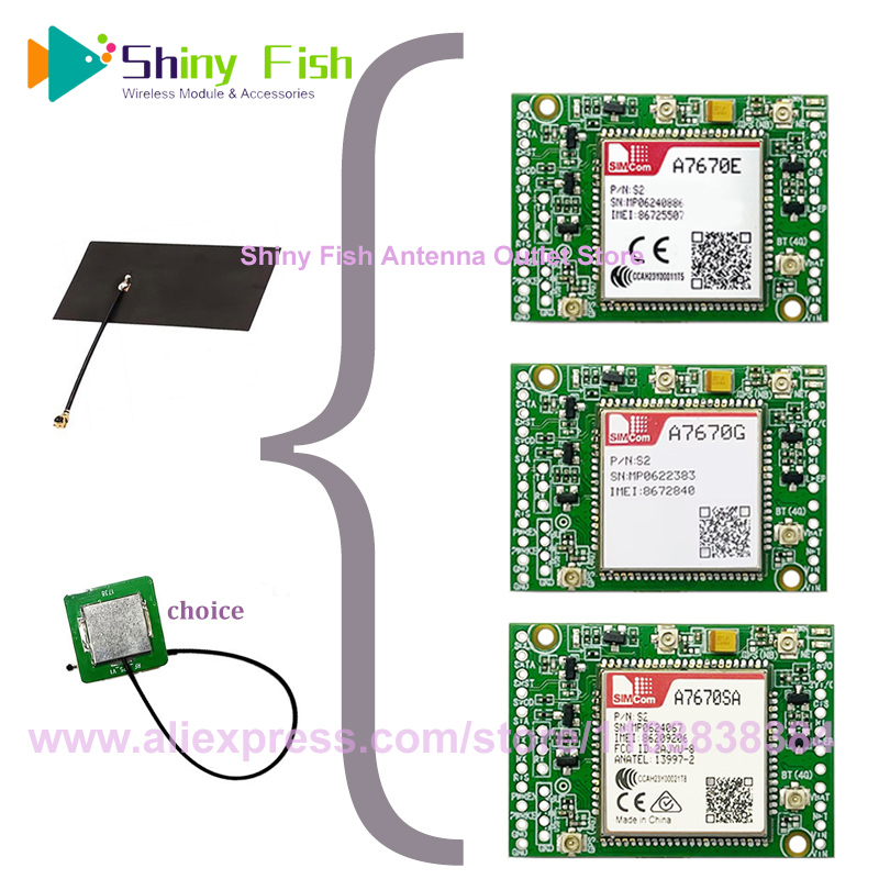 SIMcom 4G LTE CAT1 音声コアボード A7670E A7670G A7670SA A7670E-FASE LASE A7670SA-FASE LASE サポート GPS GNSS BT (選択)