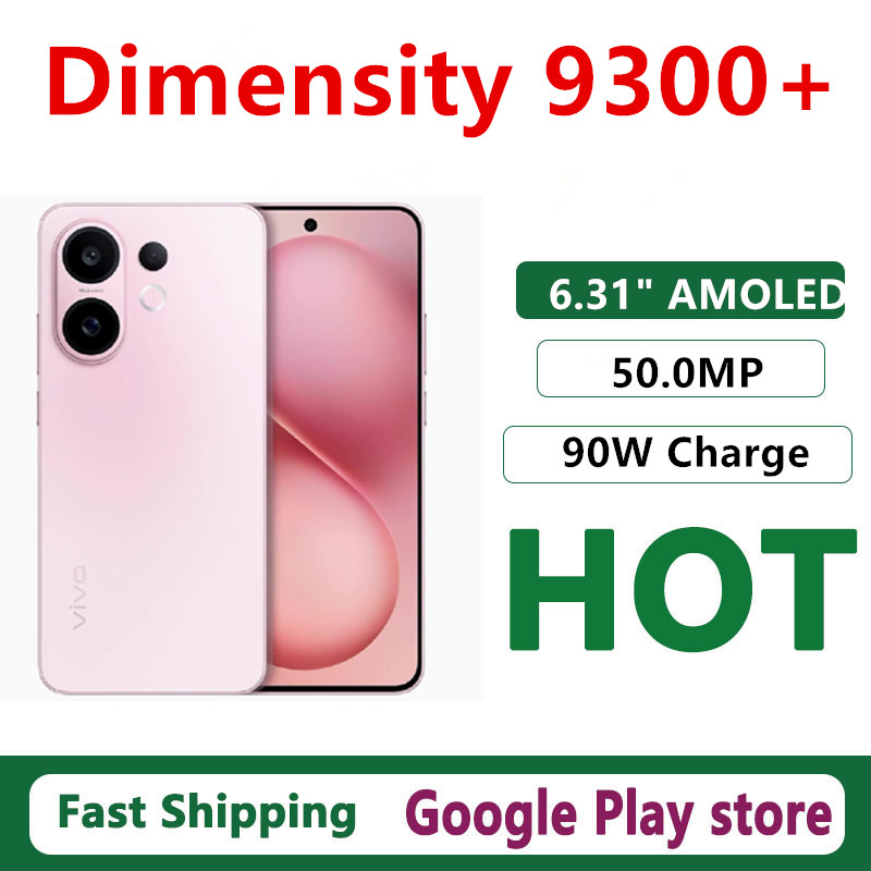 オリジナル Vivo S30 プロミニ携帯電話寸法 9300 アンドロイド 15.0 OTA 6.31 "AMOLED 50.0MP Camrea 90 ワット充電 6500mAh バッテリー