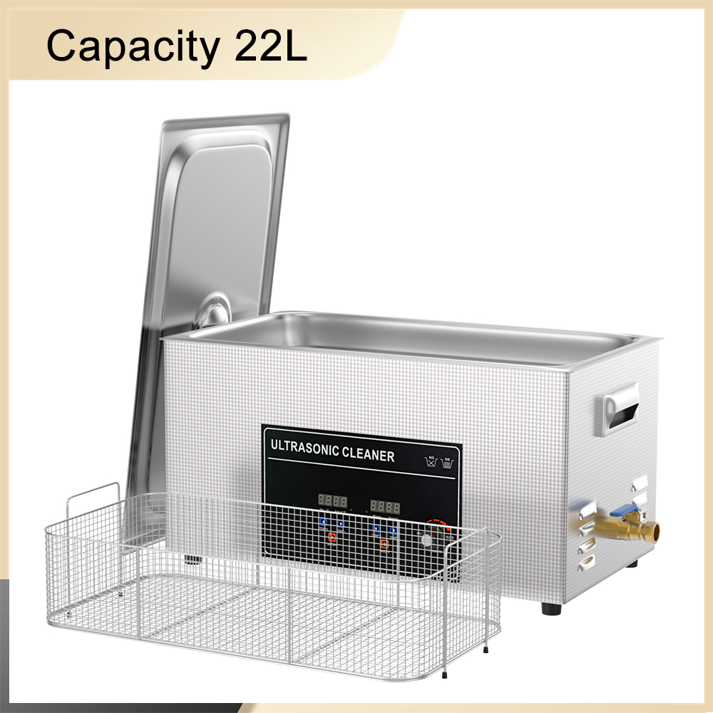 超音波クリーナーカーパーツエンジンモーターメガネ洗浄超音波機 220V 22L 超音波バス Ultraschallreiniger