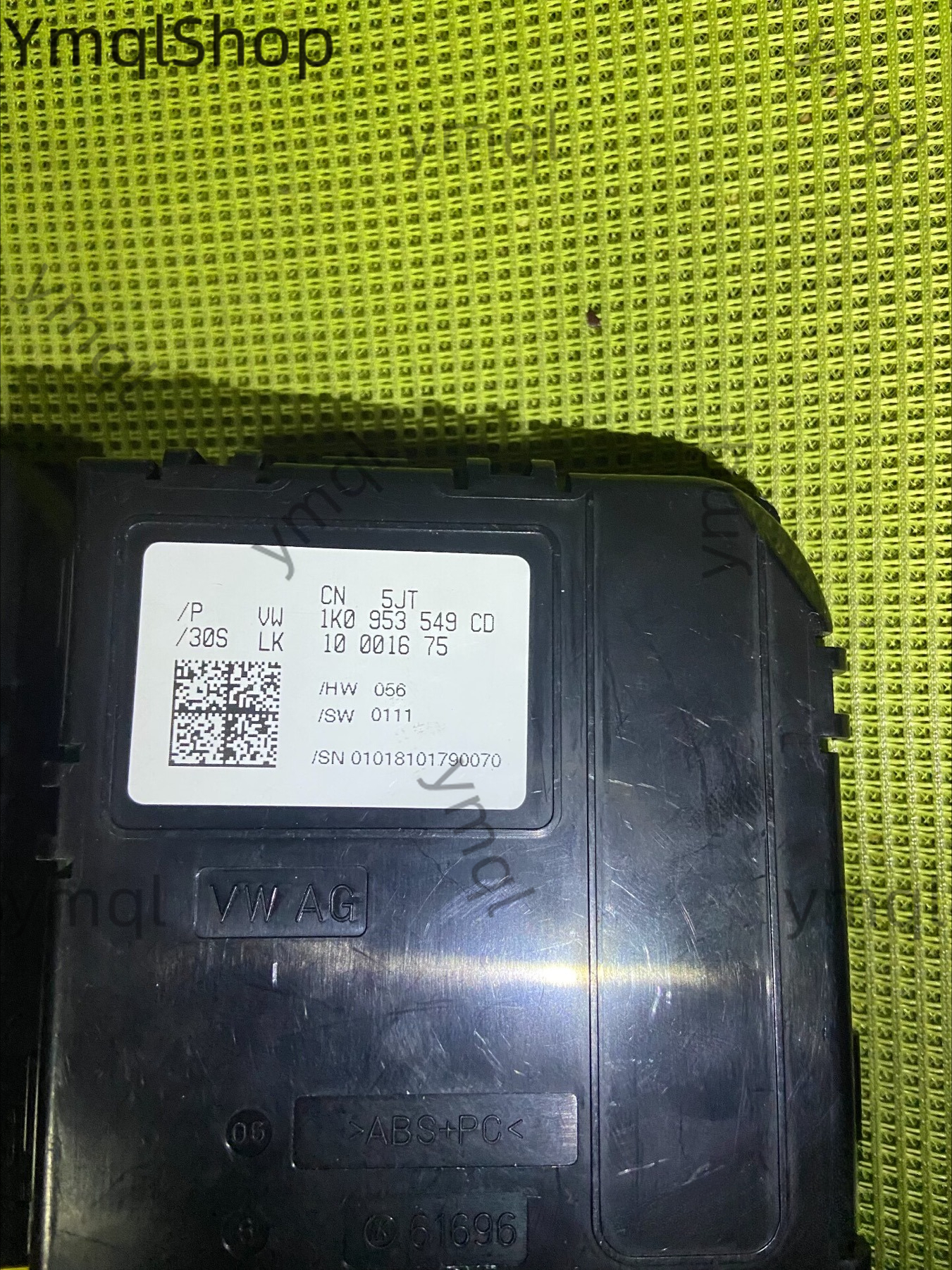 純正1K0953549CDステアリングホイールモジュール、中古品