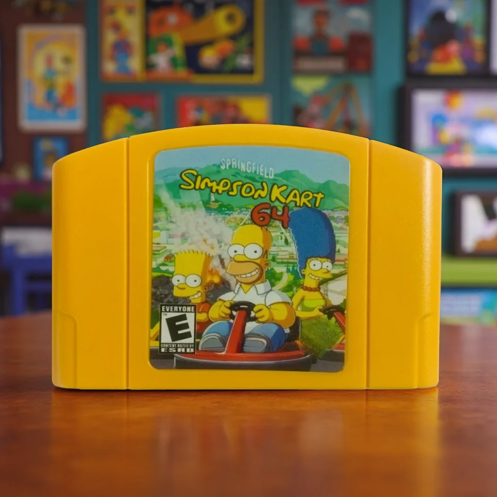N64 ゲームカートリッジ アメリカ版、ゴーカート 64、レトロ英語ゲームカートリッジ、コレクションホビー、おもちゃ、ギフト