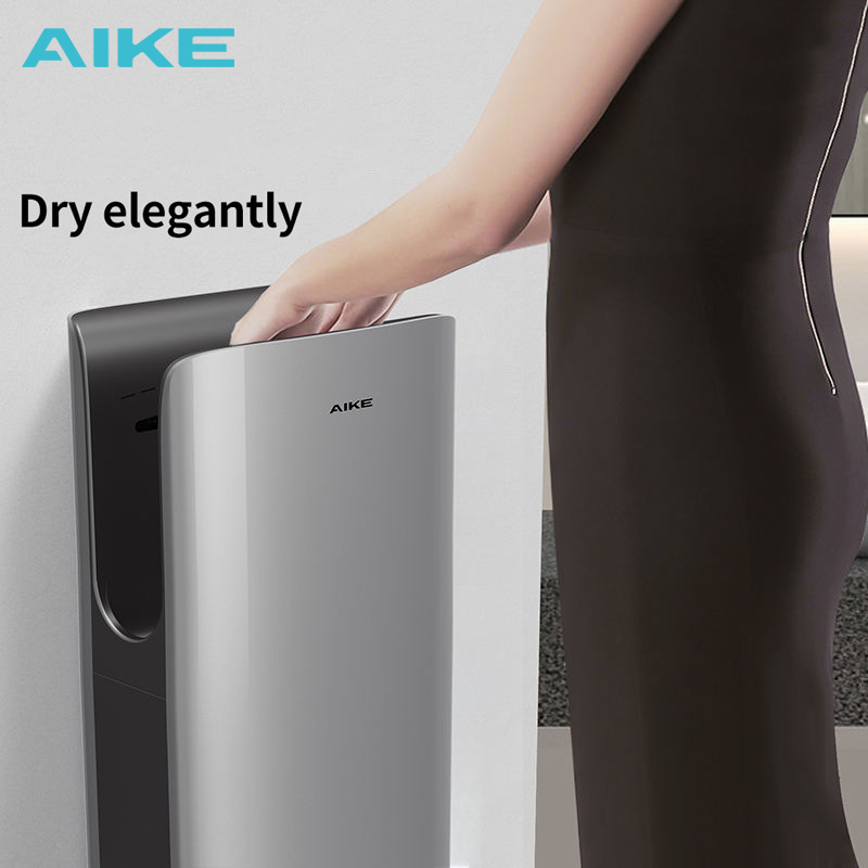 AIKE 自動ハンドドライヤー HEPA フィルター付き垂直コンパクト高速ジェット式ハンド乾燥機浴室用 1400 ワット 110 V/220 V