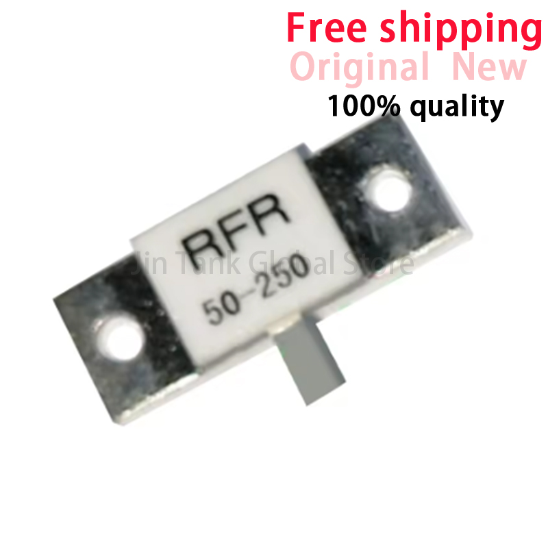 1 個 RFR50-250 真新しいオリジナル RF 抵抗器高周波抵抗器 RFR 50-250 250 250 ワット 50 オーム 250 ワット 50R DC-3GHz