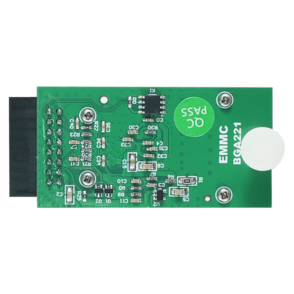 BGA221 BGA153/169 BGA100 BGA162 T48 プログラマ用 EMMC アダプタソケット新しい V2.0 デュアルヘッドプローブホルダー信頼性の高いコンタクト XGECU