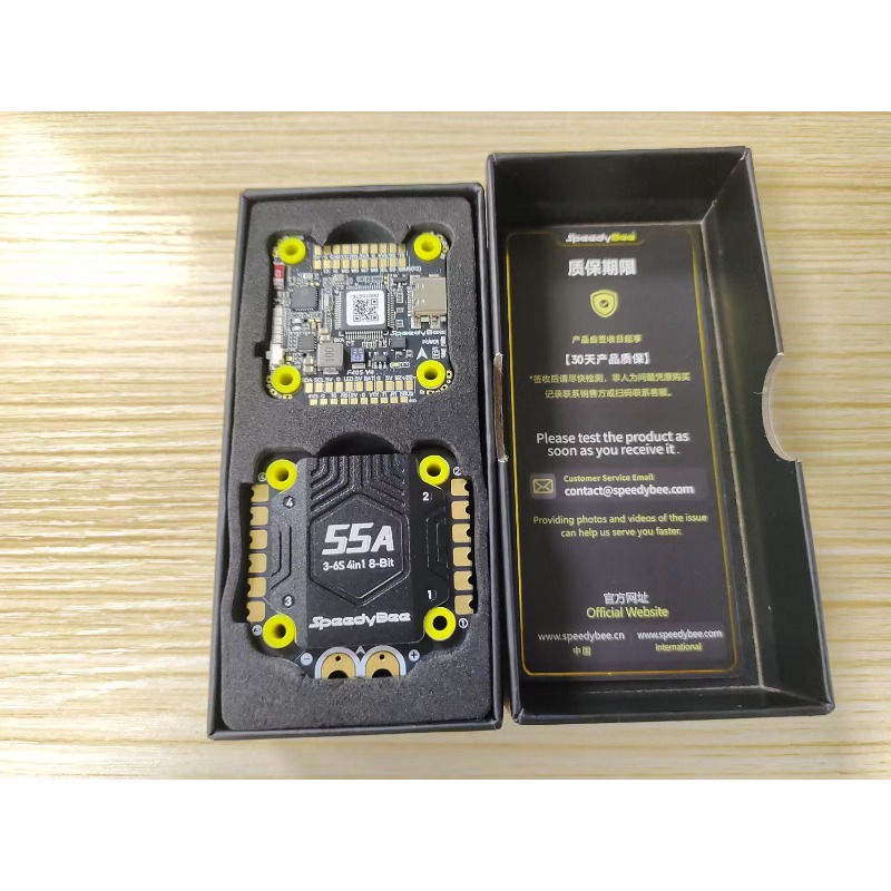 1 個新 SpeedyBee F405 V4 BLS 55A 30x30 タワー F405 V4 フライトコントロール 4-in-1 電子スピードコントローラー