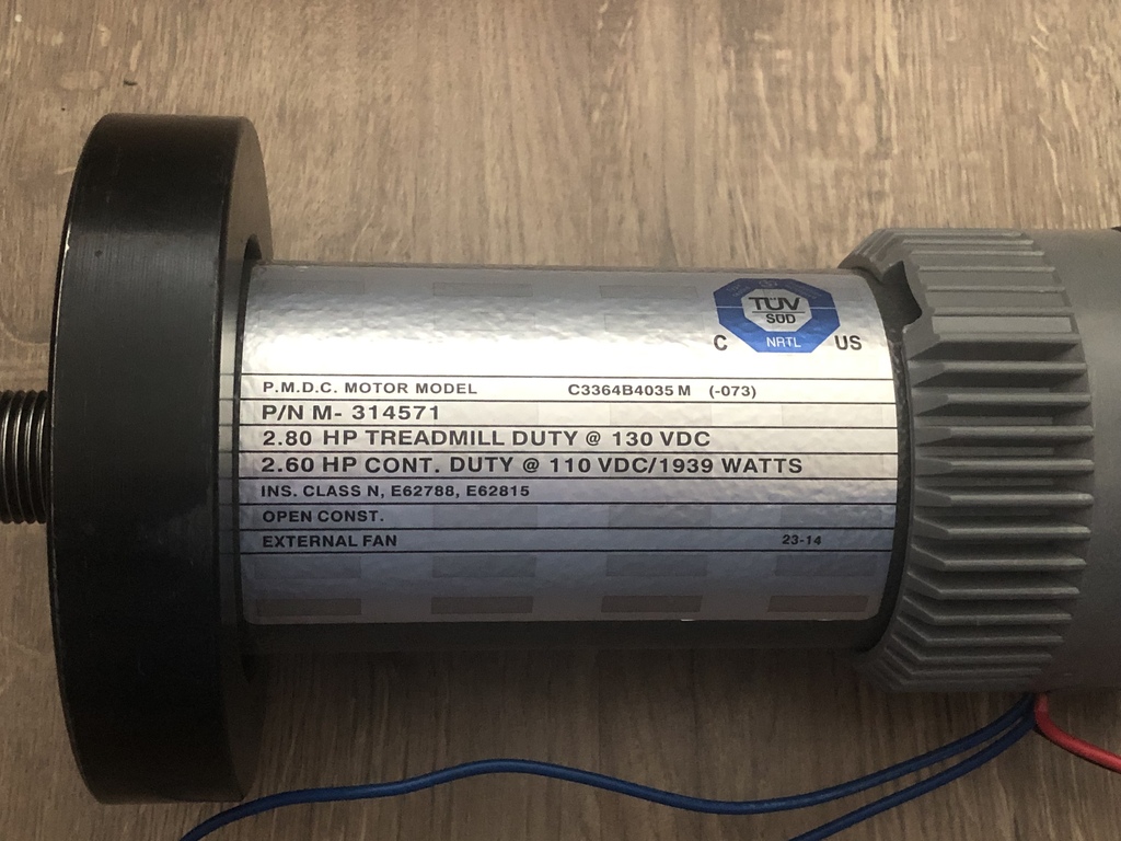 トレッドミル DC モーター 2.8HP 130vdc オリジナルの新しいトレッドミル モーター
