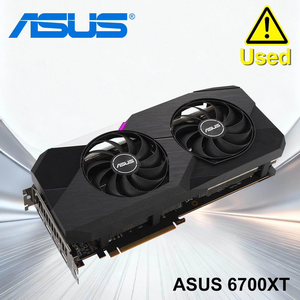 ASUS DUAL-RX6700XT-12G 16000MHz GDDR6 12GB PCI Express 4.0 1×HDMI 3×DisplayPort グラフィックカード