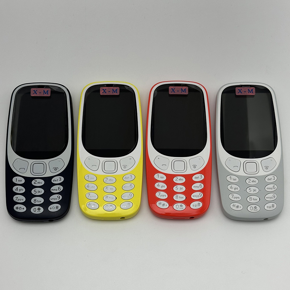 オリジナル 3310 デュアル SIM ロック解除モバイル携帯電話 2 グラム GSM 900/1800 英語アラビア語ロシア語キーボード 2017 バージョン携帯電話