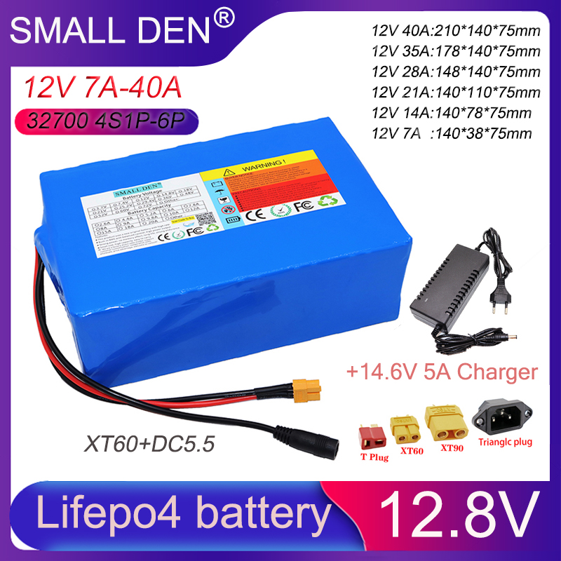 新しい 12.8V 14Ah 21Ah 40Ah 7Ah 28Ah 35Ah Lifepo4 バッテリーパック 32700 4S1P-6P 12.8V 電源子供のおもちゃの車 14.6V 5A 充電器