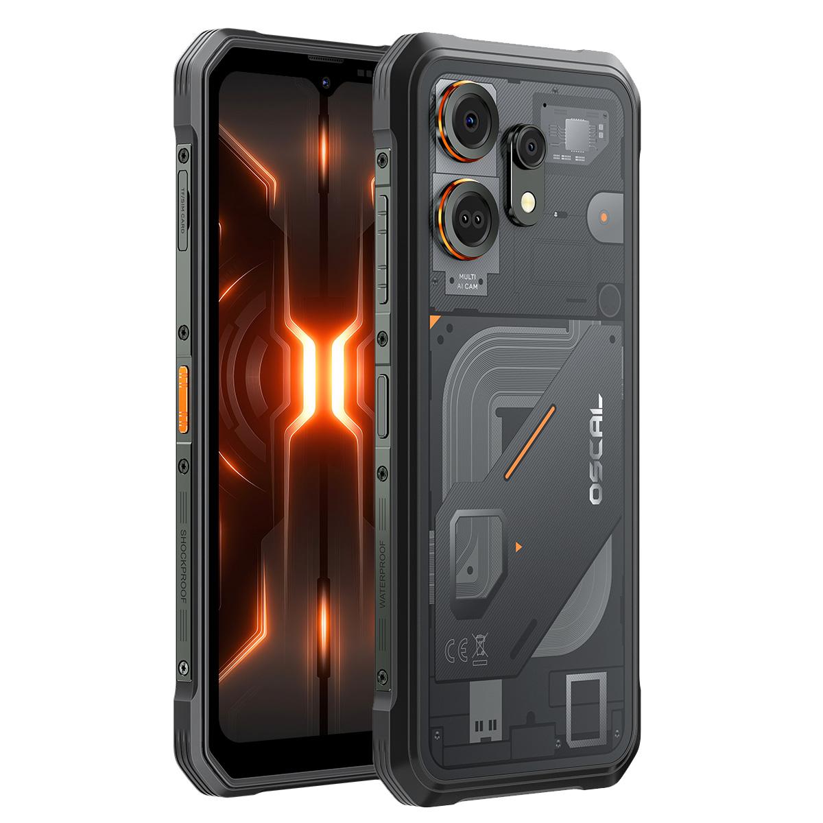 Blackview Oscal Marine 3 頑丈な電話 8 ギガバイト 256 ギガバイト 6.56 "アンドロイド 16 5000 mAh バッテリー Helio G81 13MP 16MP カメラ 4 グラム NFC スマートフォン
