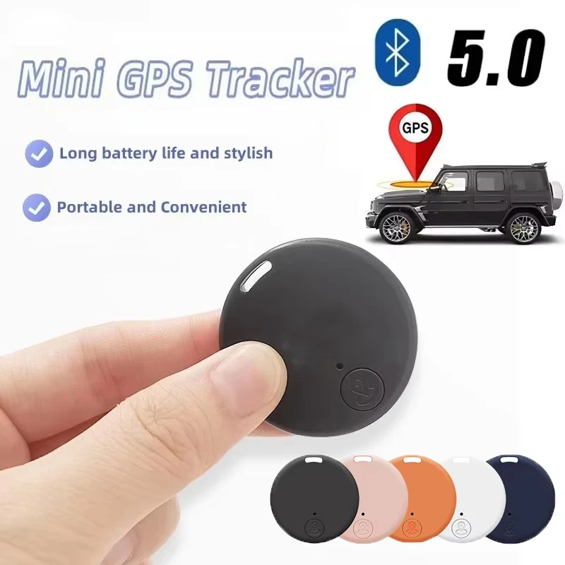 新しいミニ GPS トラッカー Bluetooth 5.0 紛失防止 GPS デバイス車追跡 IOS Android スマートファインダーロケーターアクセサリー 2026