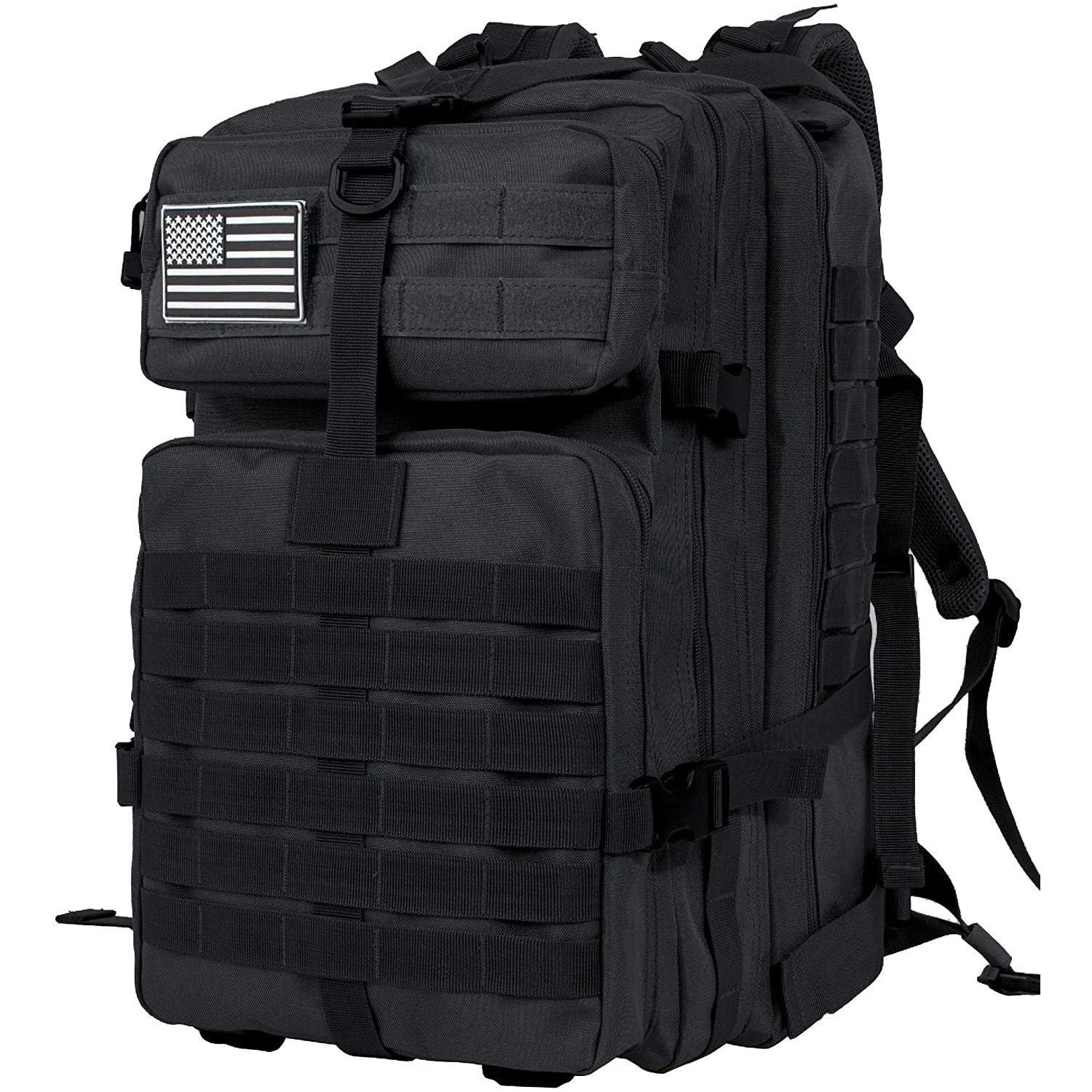 45L 男の戦術的なバックパック屋外旅行バッグ屋外 3P スクールパック EDC モールパックトレッキング狩猟バッグ