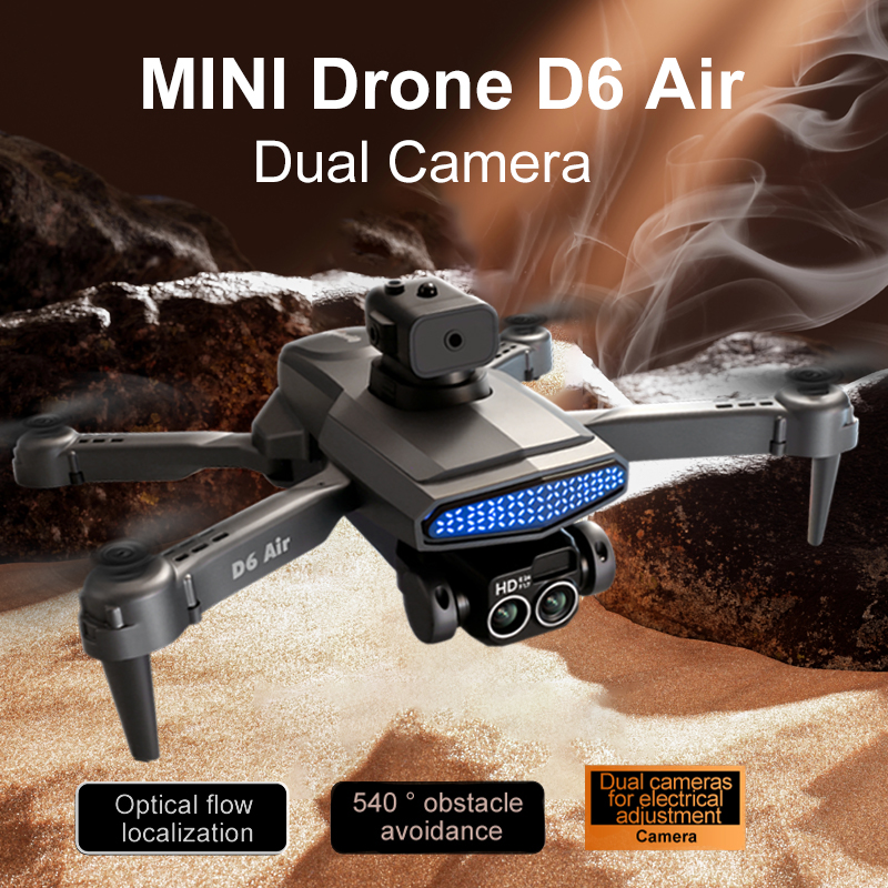 折りたたみ式ポータブル RC ドローン 540° 5 方向障害物回避電動デュアルカメラオプティカルフローホバー 2.4G WiFi 画像伝送軽量空中ドローン